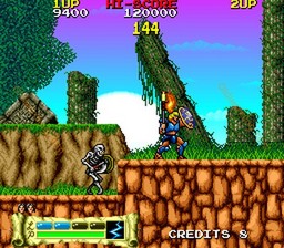 The Astyanax sur Arcade